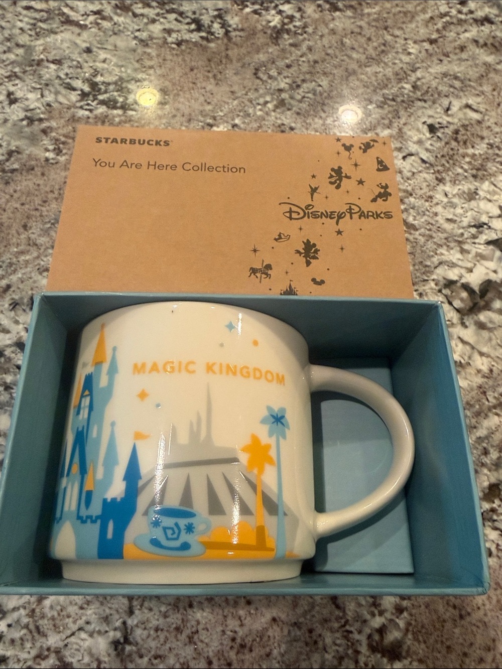 Starbucks Disney Magic Kingdom Coffee mug 2016 new